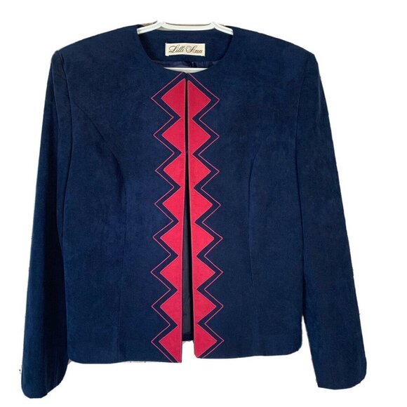 Lilli Ann Vintage Ultra Suede Rare Jacket/Blazer - Picture 5 of 11